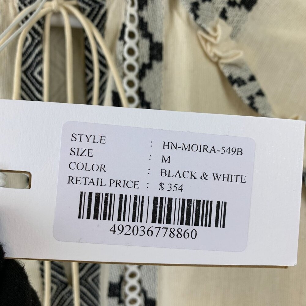 Nwt Hemant And Nandita Boho Mini Dress Size M - image 8